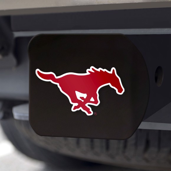 Picture of SMU Mustangs Color Hitch Cover - Black