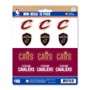 Picture of Cleveland Cavaliers Mini Decal 12-pk