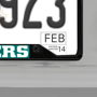 Picture of NFL - Washington Commanders  License Plate Frame - Black
