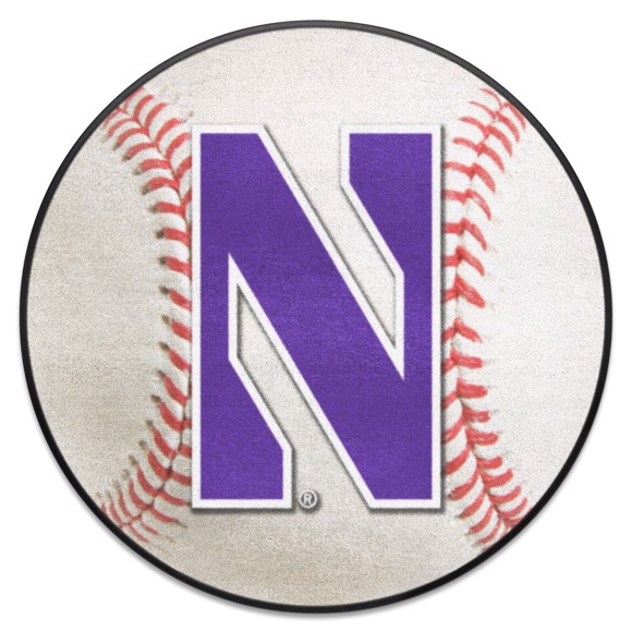 Picture of Northwestern Wildcats Baseball Mat
