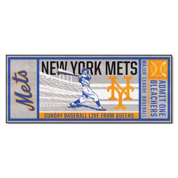 Picture of New York Mets Ticket Runner - Retro Collection