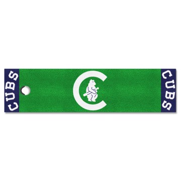 Picture of Chicago Cubs Putting Green Mat - Retro Collection