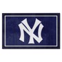 Picture of New York Yankees 4X6 Plush Rug - Retro Collection