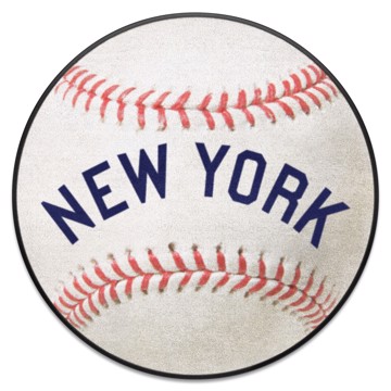 Picture of New York Yankees Baseball Mat - Retro Collection