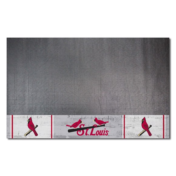 Picture of St. Louis Cardinals Grill Mat - Retro Collection