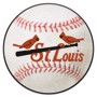 Picture of St. Louis Cardinals Baseball Mat - Retro Collection