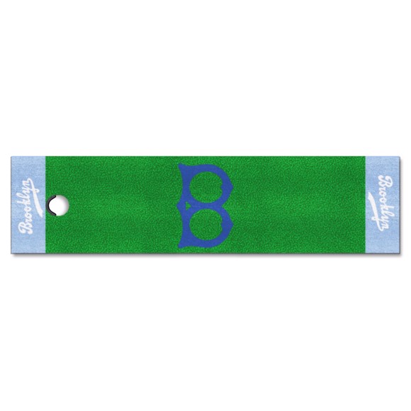 Picture of Brooklyn Dodgers Putting Green Mat - Retro Collection