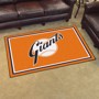 Picture of New York Giants 4X6 Plush Rug - Retro Collection