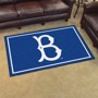 Picture of Brooklyn Dodgers 4X6 Plush Rug - Retro Collection