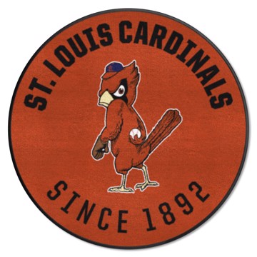 Fanmats  St. Louis Cardinals Roundel Mat - Retro Collection