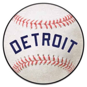Picture of Detroit Tigers Baseball Mat - Retro Collection