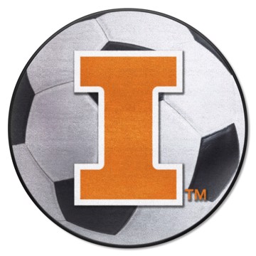 Picture of Illinois Illini Soccer Ball Mat