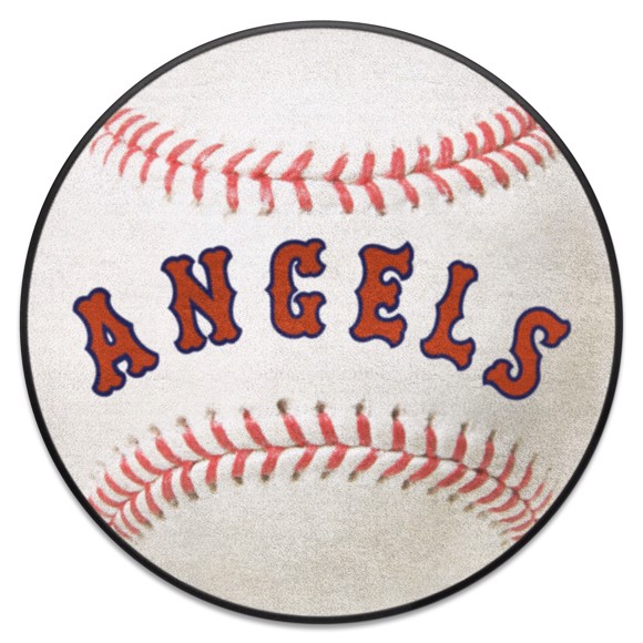 Fanmats  Anaheim Angels Baseball Mat - Retro Collection