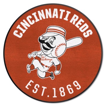 Picture of Cincinnati Reds Roundel Mat - Retro Collection