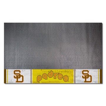 Picture of San Diego Padres Grill Mat - Retro Collection