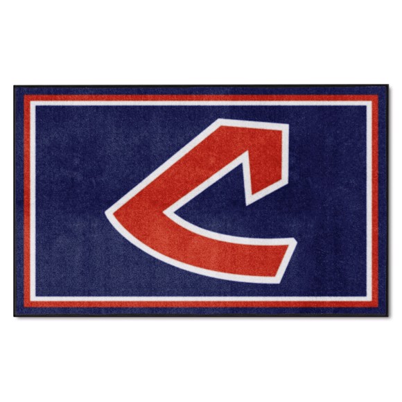 Picture of Cleveland Indians 4X6 Plush Rug - Retro Collection