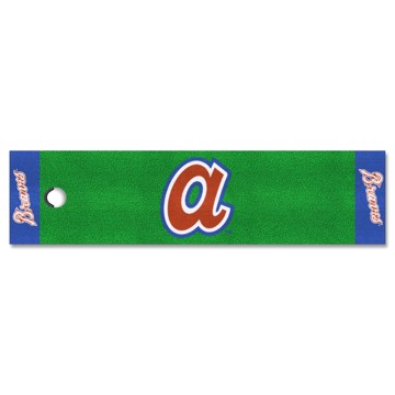 Picture of Atlanta Braves Putting Green Mat - Retro Collection