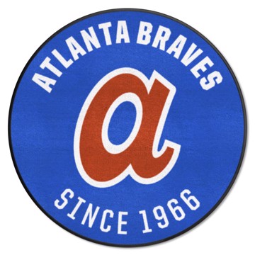 Picture of Atlanta Braves Roundel Mat - Retro Collection