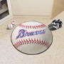 Picture of Atlanta Braves Baseball Mat - Retro Collection