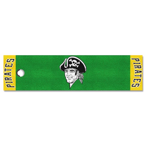 Picture of Pittsburgh Pirates Putting Green Mat - Retro Collection