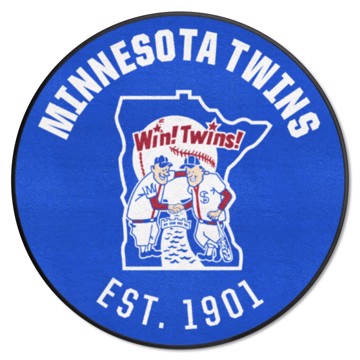 Picture of Minnesota Twins Roundel Mat - Retro Collection