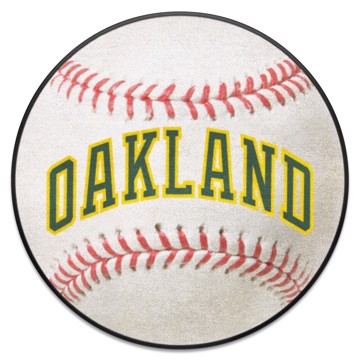 Picture of Oakland Athletics Baseball Mat - Retro Collection