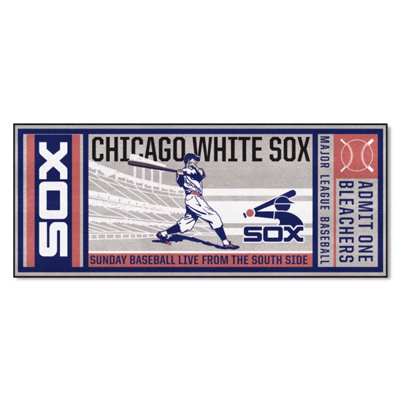 Picture of Chicago White Sox Ticket Runner - Retro Collection