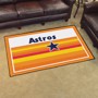 Picture of Houston Astros 4X6 Plush Rug - Retro Collection