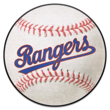 Picture of Texas Rangers Baseball Mat - Retro Collection