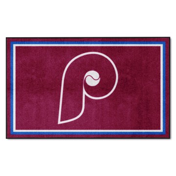 Picture of Philadelphia Phillies 4X6 Plush Rug