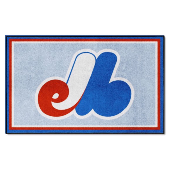 Picture of Montreal Expos 4X6 Plush Rug - Retro Collection