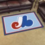Picture of Montreal Expos 4X6 Plush Rug - Retro Collection