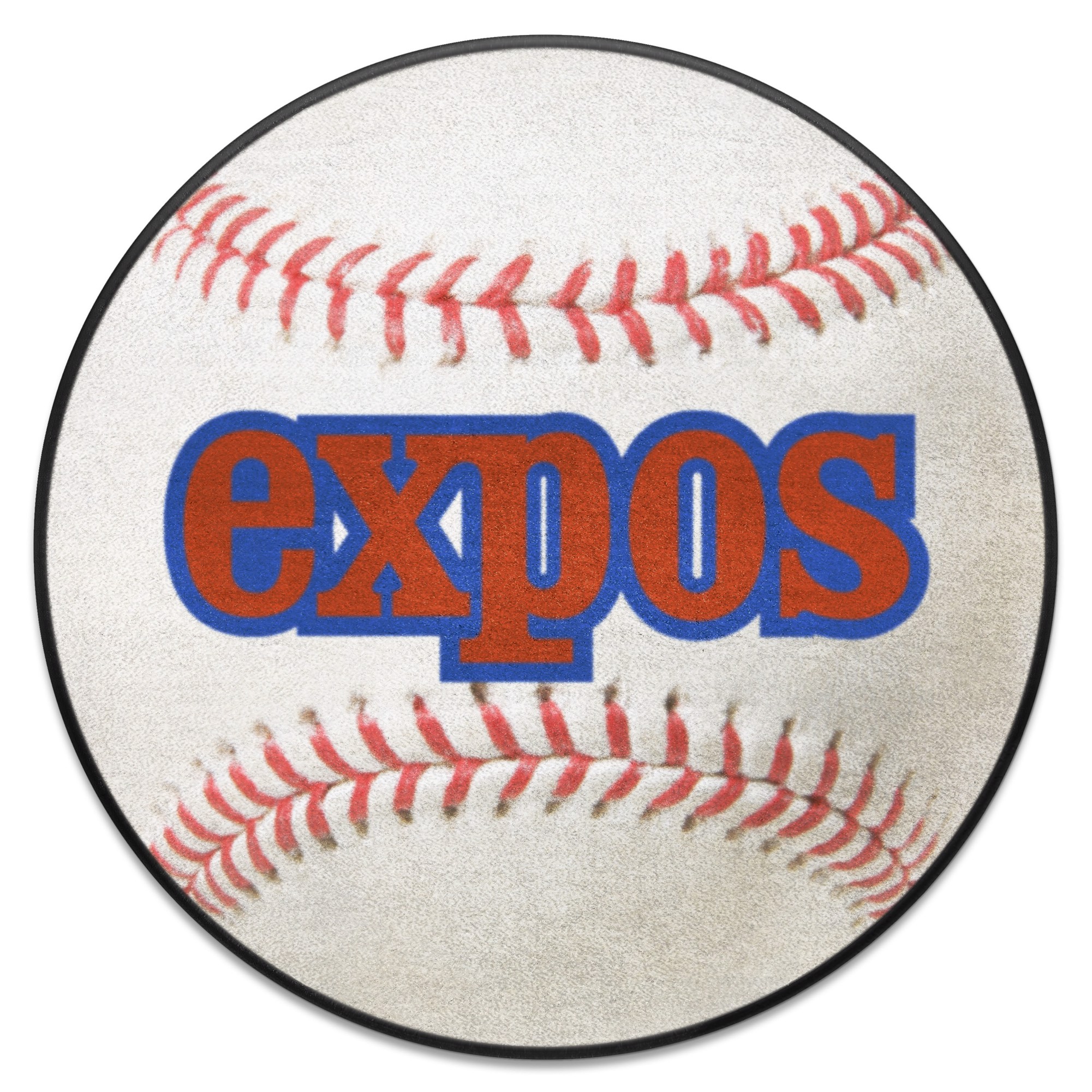 Fanmats Montreal Expos Baseball Mat - Retro Collection