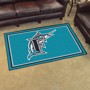 Picture of Florida Marlins 4X6 Plush Rug - Retro Collection
