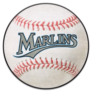 Picture of Florida Marlins Baseball Mat - Retro Collection