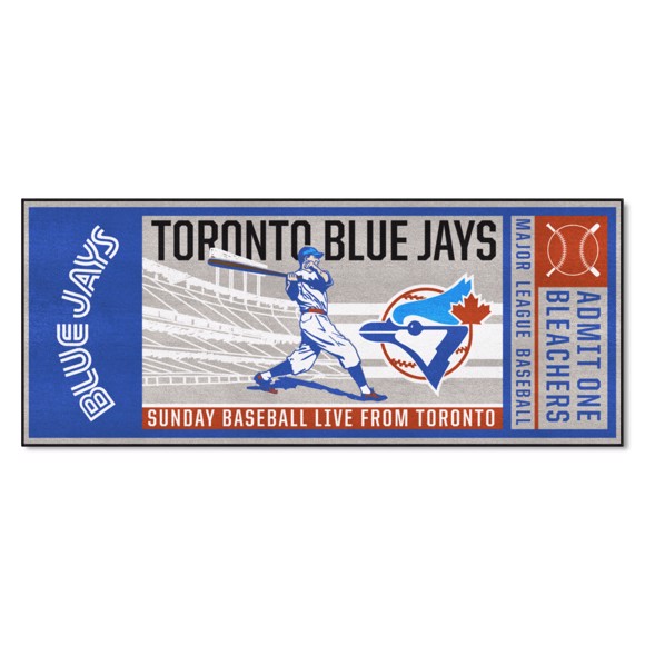 Picture of Toronto Blue Jays Ticket Runner - Retro Collection