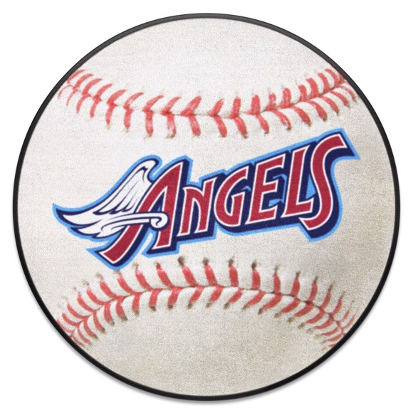 Picture of Anaheim Angels Baseball Mat - Retro Collection