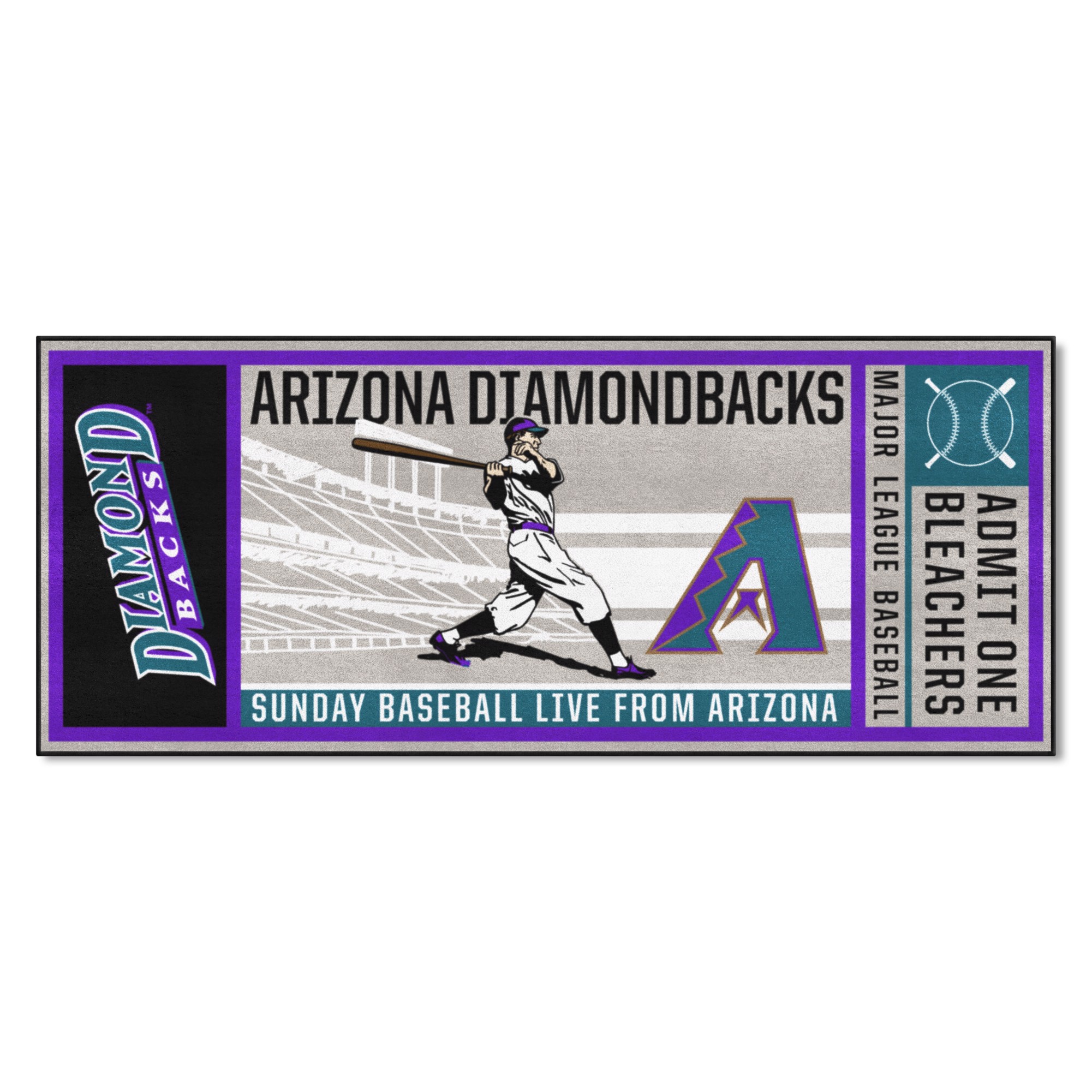 Fanmats Arizona Diamondbacks Ticket Runner