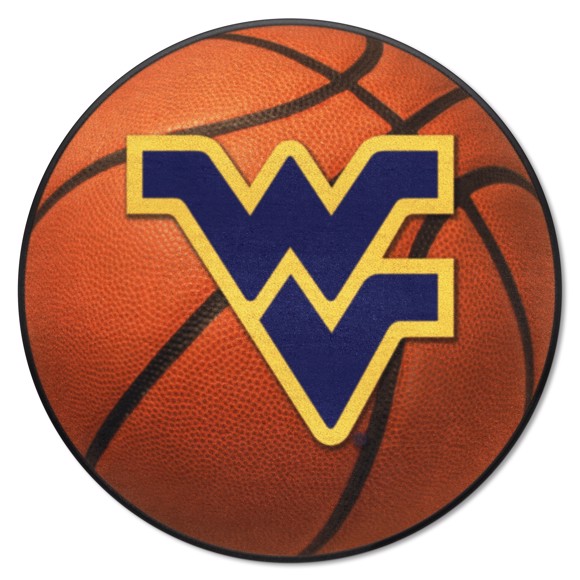 Picture of West Virginia Mountaineers Basketball Mat