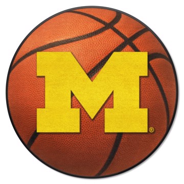 Picture of Michigan Wolverines Basketball Mat