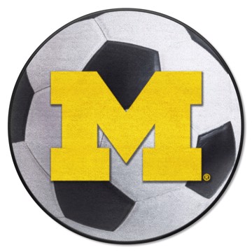 Picture of Michigan Wolverines Soccer Ball Mat