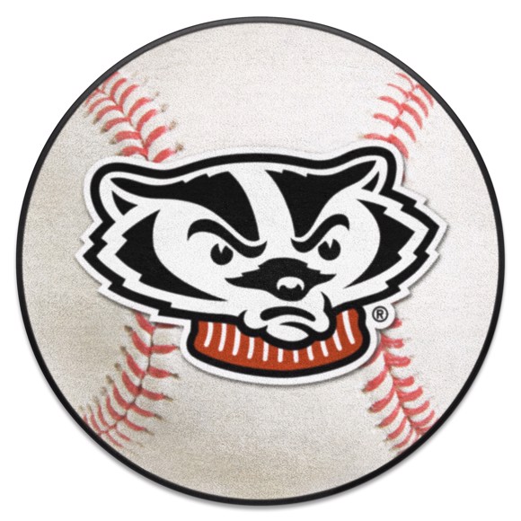 Picture of Wisconsin Badgers Baseball Mat