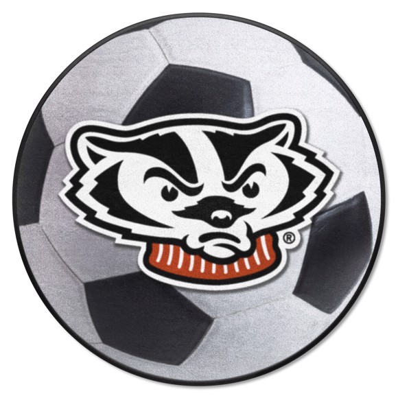 Picture of Wisconsin Badgers Soccer Ball Mat