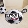 Picture of Wisconsin Badgers Soccer Ball Mat