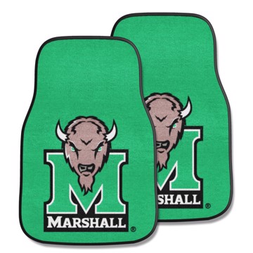 Picture of Marshall Thundering Herd 2-pc Carpet Car Mat Set