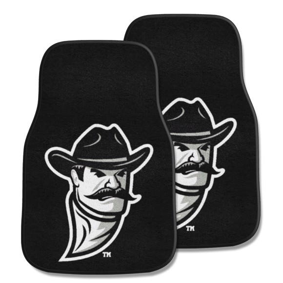 Picture of New Mexico State Lobos 2-pc Carpet Car Mat Set