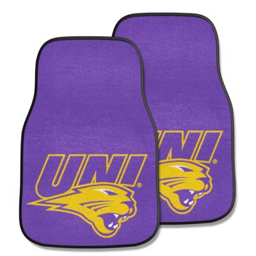 Picture of Northern Iowa Panthers 2-pc Carpet Car Mat Set