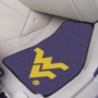 Picture of West Virginia Mountaineers 2-pc Carpet Car Mat Set