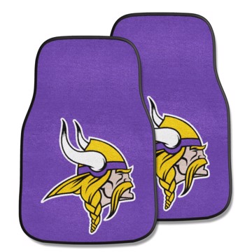 Picture of Minnesota Vikings 2-pc Carpet Car Mat Set