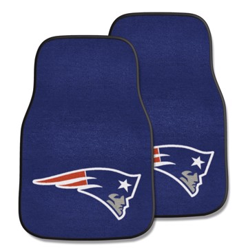 Picture of New England Patriots 2-pc Carpet Car Mat Set